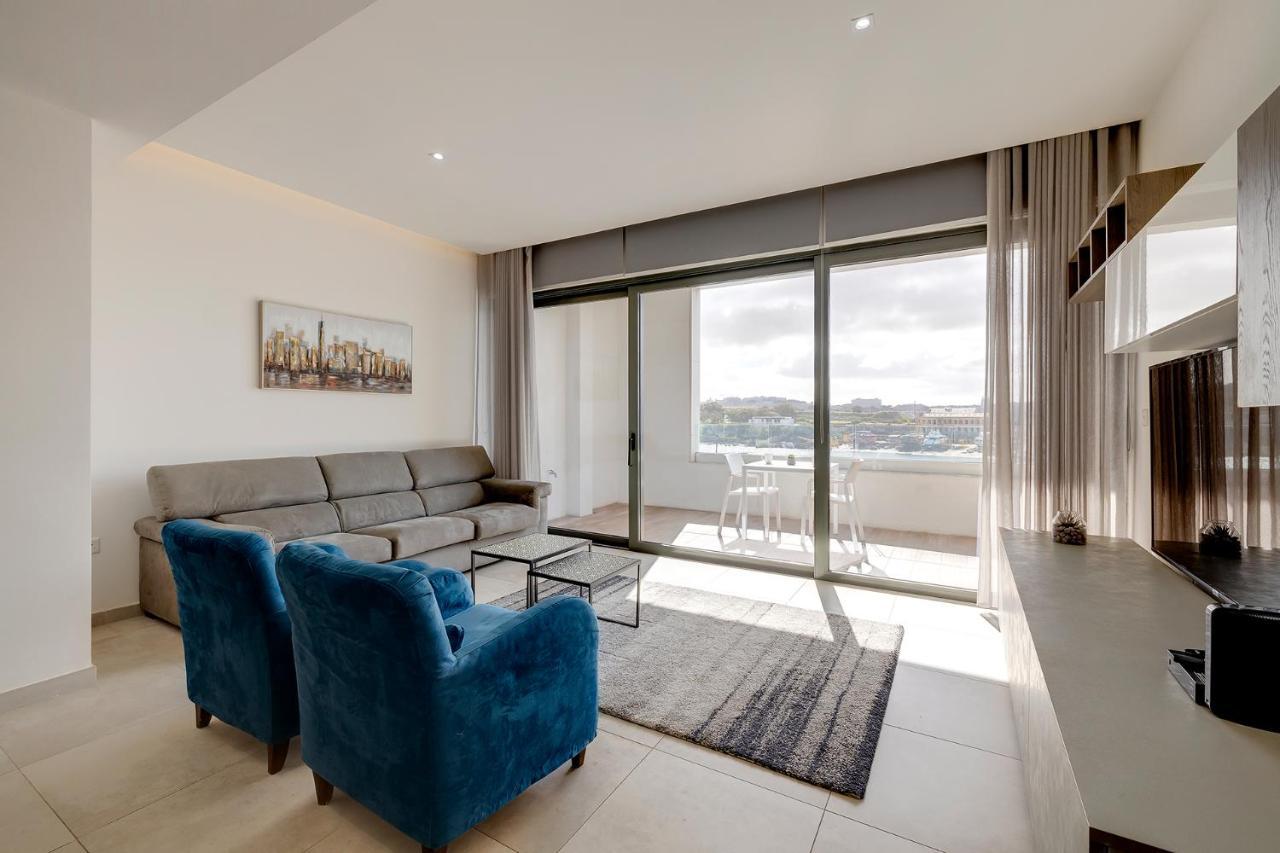 Deluxe Apartment With Valletta And Harbour Views Sliema Exterior foto